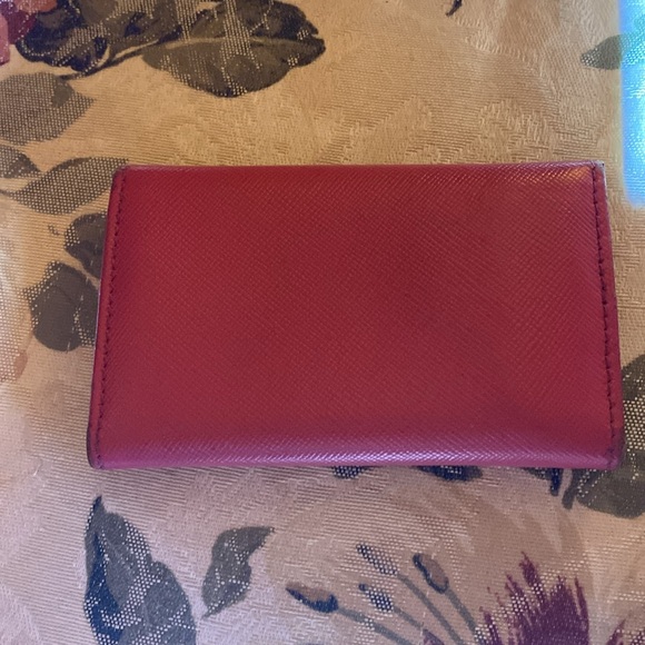 PINK PRADA LEATHER KEY CASE EUC - Picture 2 of 9